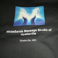 Photo prise au WhiteSands Massage Studio of Hyattsville par Wil W. le1/10/2014