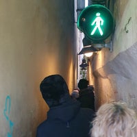 Photo taken at The Narrowest Street in Prague by dym á. on 11/24/2023
