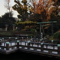 Photo taken at Kamiike Pond by dym á. on 12/16/2022