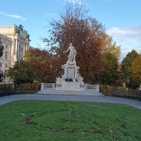 Photo taken at Mozartstatue by dym á. on 11/21/2023