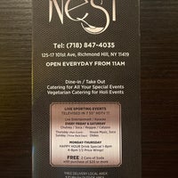 Photo taken at Nest Restaurant by Edwin U. on 8/16/2021