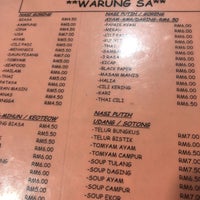 Warung Sa Nasi Ayam Penyet Siram Comfort Food Restaurant Warung Sa Nasi Ayam Penyet Siram Comfort Food Restaurant