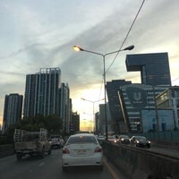Photo taken at Rama IX Flyover by Vikrom S. on 8/1/2019