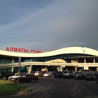 Photo taken at Almaty International Airport (ALA) by Evgeniy🚬😜 V. on 5/17/2012