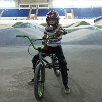 Photo taken at National Cycling Centre - BMX by P e. on 7/30/2012