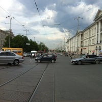 Photo taken at Сквер у 9-й гимназии by Ilya M. on 5/22/2012