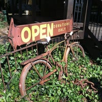 Photo taken at Little Congress Bicycle Museum by Kate V. on 3/9/2012