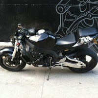Photo taken at Brooklyn Moto by Mega on 4/17/2012