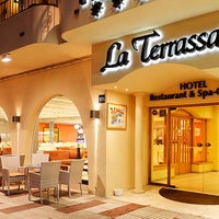 Photo taken at Hotel Spa La Terrassa by carles o. on 7/4/2012