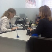 Photo taken at ВТБ by Ekaterina on 5/4/2012