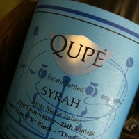 Photo taken at Qupé Tasting Room by Doug d. on 9/1/2012