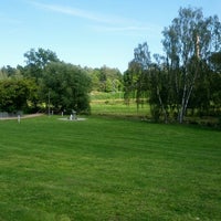 Photo taken at Kauppalanpuisto by Hanna T. on 7/31/2012