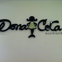 Photo taken at Boutique Dona Cota by Natalia R. on 5/5/2012