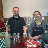 Photo taken at UR Cafe by Jo C. on 8/1/2012