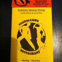 Снимок сделан в Guadalajara Mexican Restaurant пользователем Rj S. 3/10/2012