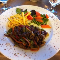 Photo taken at Bellavia cafe&amp;amp;restaurant by Elif M. on 4/3/2012