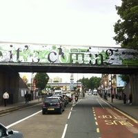Photo taken at Harringay Bridge by Hugh F. on 7/19/2012