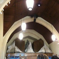 Photo taken at Pacific Spirit United Church by Aaron O. on 5/26/2012