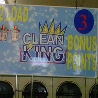 Photo taken at Clean King Laundromat by elli r. on 3/19/2012