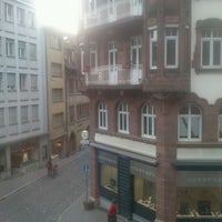 Photo taken at Hotel Basel by Erkan K. on 5/24/2012