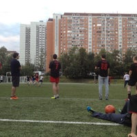 Photo taken at Футбольное поле ЛФЛ by Елена С. on 7/24/2012