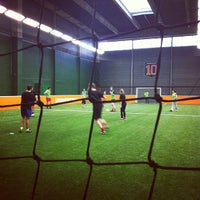 Photo taken at UrbanSoccer by Johanna M. on 5/23/2012