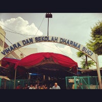 Photo taken at Dharma Suci School and Temple by Edy S. on 5/6/2012