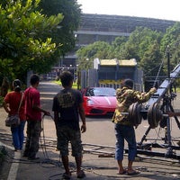 Photo taken at Gelora BK Dog Run by iko w. on 6/7/2012