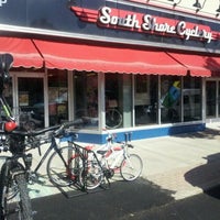 Photo taken at South Shore Cyclery Bicycle Shop &amp;amp; Museum by Art M. on 5/21/2012
