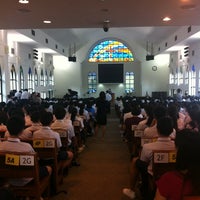 Photo taken at Ang Mo Kio Presbyterian Church by Clement O. on 2/23/2012