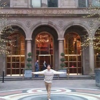 Photo taken at The New York Palace courtyard by Marissa on 2/18/2012