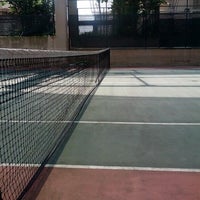 Photo taken at Seasons Park Tennis Court by Bernard T. on 7/7/2012