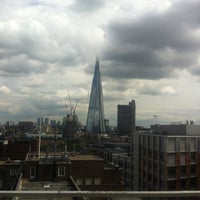 Photo taken at Blue Fin Building roof terrace by MacEmergency  A. on 6/18/2012