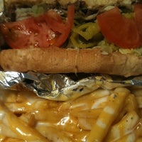 Photo taken at C.Y.O.C. (Create Your Own Cheesecake &amp;amp; Cheesesteak) by Romi A. on 5/4/2012