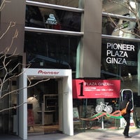 Photo taken at Pioneer Plaza Ginza by uǝsuoıɥɔno on 2/21/2012