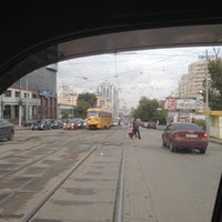 Photo taken at Остановка «Московская» by Stanislav T. on 8/27/2012