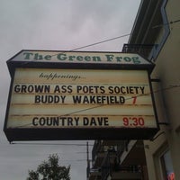 Photo taken at Green Frog Cafe Acoustic Tavern by ᴡ R. on 6/8/2012