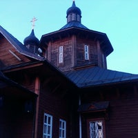 Photo taken at Церковь Серафима Саровского by Yura M. on 4/14/2012
