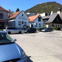 Photo taken at Schimankos Winzerhaus by Signe L. on 4/9/2012