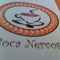 4/16/2012 tarihinde Eduardo C.ziyaretçi tarafından Boca Nervosa - Scrapbook Café'de çekilen fotoğraf