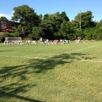Photo taken at Arizona Ave Soccer Field by Peter F. on 5/30/2012
