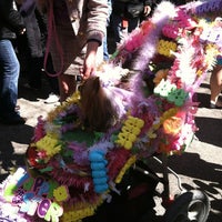 Photo taken at NYC Easter Parade 2012 by Stephie on 4/8/2012