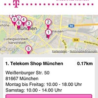 รูปภาพถ่ายที่ Telekom Shop โดย Till G. เมื่อ 8/6/2012