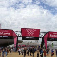 Photo taken at London 2012 Olympic Park by Stuart G. on 8/1/2012