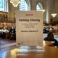 Photo taken at Rose Main Reading Room by Erika K. on 2/19/2022