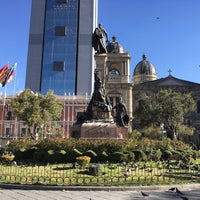 Photo taken at Plaza Murillo by Adra on 5/28/2018