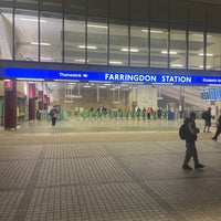 Photo taken at Farringdon London Underground Station by Carl W. J. on 10/3/2022