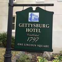 10/7/2017 tarihinde Agent 8.ziyaretçi tarafından Gettysburg Hotel'de çekilen fotoğraf