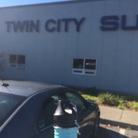 Foto diambil di Twin City Subaru oleh Matt M. pada 10/19/2018
