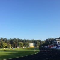 Photo taken at Стадион «Автомобилист» by Timur D. on 8/22/2016